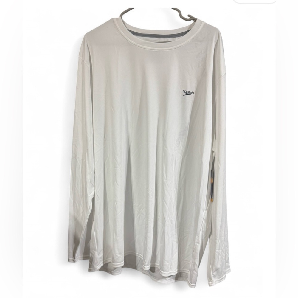 Speedo White Long Sleeve Shirt